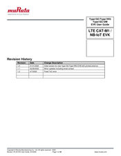 Murata Cat-M1/NB-IoT User Manual