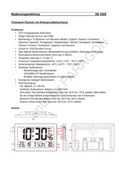Paragon Atlanta EM3333 Instruction Manual