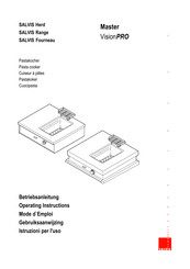 Salvis VP607471 Operating Instructions Manual