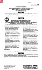 Ingersoll-Rand LA435-EU Instructions Manual