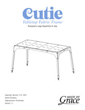 Grace Company Cuite Accessory Legs Assembly & Use
