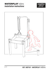 Creative Play WATERPLAY micro Installation Instructions Manual