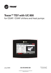 Trane Technologies Tracer TD7 Original Instructions Manual