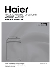Haier HWM100-678NZP User Manual