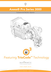 Automatic Technology Axess Pro Series 3000 Installation Instructions Manual