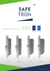 SAFE TRON ML 128 Manual