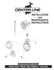 CenterLine 205 Series Installation And Maintenance Instructions Manual