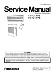 Panasonic CS-VG120KE Service Manual
