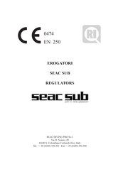 Seac Sub SORIUS 1000 Instruction Manual