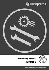 Husqvarna DM 650 Workshop Manual