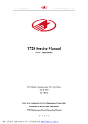 TCL T728 Service Manual