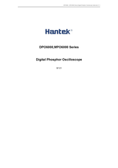 Hantek DPO608XC Manual