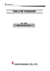 Samyung ENC SI-30A Manual Instruction