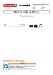 Desoutter 6158134000 Product Instructions