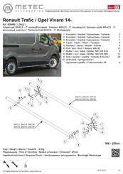 Metec 828450 Mounting Instructions
