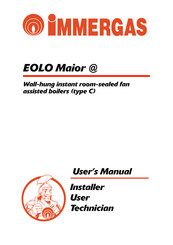 Immergas EOLO Maior 24 User Manual