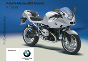 BMW Motorrad R 1200 S 2007 Rider's Manual