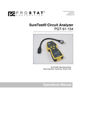 Prostat SureTest PGT-61-154 Operation Manual