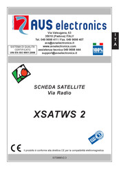 AVS Electronics XSATWS 2 Manual