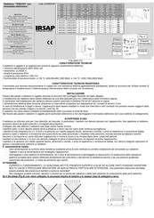 IRSAP RT306001401IRH2N Manual