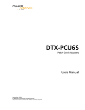 Fluke DTX-PCU6S User Manual
