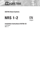 GESTRA NRS 1-2 Installation Instructions Manual