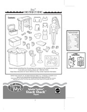Mattel B1248 Instructions Manual