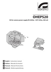 Videotec OHEPS20 Instruction Manual