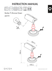 Qazqa 44191 Instruction Manual