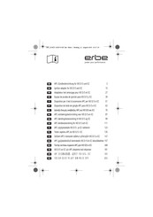 Erbe 20183-070 Notes On Use