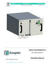 Enapter Water Tank Module 2.0 Installation Manual