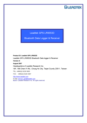 Leadtek LR9553D Manual