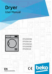 Beko DTGC8000W User Manual