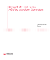 Keysight M8100A-BU6 Getting Started Manual