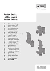 Reflex Exdirt Instructions For Use Manual