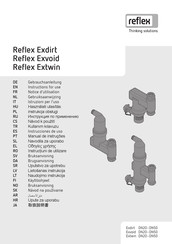Reflex Exvoid Twist Instructions For Use Manual