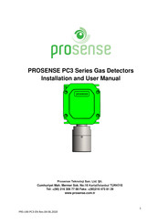 Prosense PC3 Series Installation And User Manual
