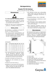 Gesytec Easylon PC/104 Interface Mounting Instructions