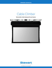 Stewart Audio Cable Climber Owner's Manual