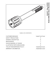 Tri Tool 206B-SM Manual