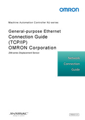 Sysmac Omron NJ Series Network Connection Manual