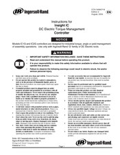 Ingersoll-Rand Insight IC Series Instructions Manual