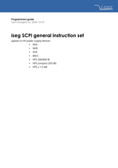 iseg HPS compact Series Programmer's Manual
