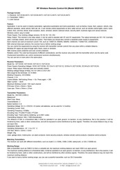 Flying Industry Development 0020167 Quick Manual
