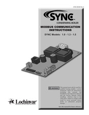 Lochinvar SYNC SB 1000 Instructions Manual