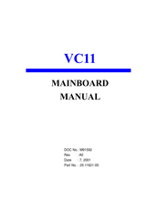 FIC VC11 Manual