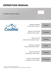CoolStar WMTK13000 Operation Manual