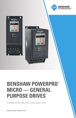BENSHAW RSI-PPMI-0001-4-3-B-IP20-IM Manual