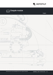 ROTOTILT G600B Instructions For Use Manual