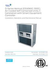 Johnson Controls DSV300C Installation, Operation And Maintenance Manual